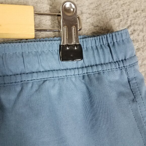 NEW Lands' End Swim Shorts Adult Large Blue UPF 50 Lined Hybrid Beach Summer Men - Picture 4 of 14